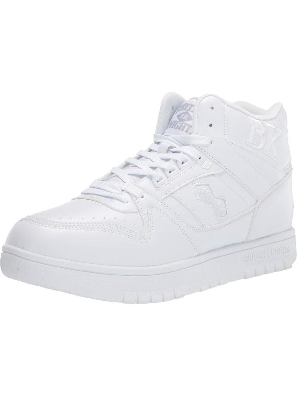 Women's White Tennis Shoes Casual Pull On High Top Athletic Running Sneakers